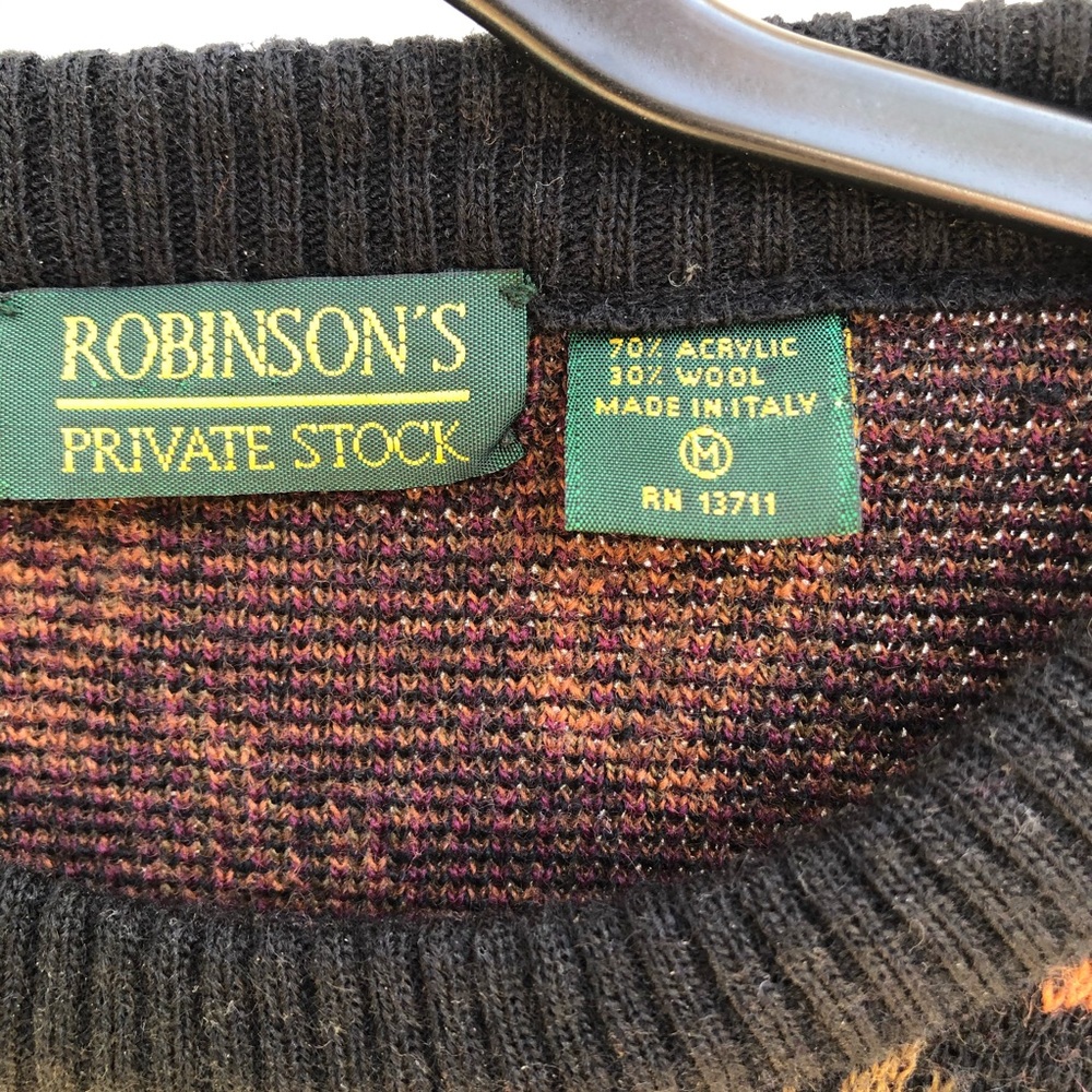 Perfect Fall Vintage Wool Blend Sweater - medium - Picture 8 of 9